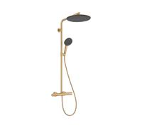 hansgrohe Raindance Alive S colonna doccia con termostatico, 24594140, Raindance Alive S bronzo spazzolato [Rubinetteria Bagno > Colonne Doccia]
