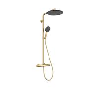 Hansgrohe Raindance Alive S set doccia a parete con termostato con soffione oro 24594990