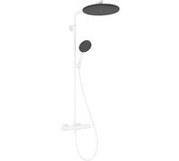 hansgrohe Raindance Alive S Puro système de douche 300 1jet avec élément Ecostat, 24592700, 24592700, Colorazione: Bianco opaco