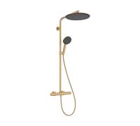 hansgrohe Raindance Alive S PURO système de douche 300 1-jet EcoSmart avec élément Ecostat, 24593140, 24593140, Colorazione: Bronzo spazzolato