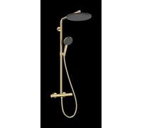 hansgrohe Raindance Alive S Puro système de douche 300 1jet EcoSmart avec élément Ecostat, 24593990, 24593990, Colorazione: Ottica in oro lucido