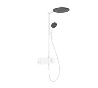 hansgrohe Raindance Alive S système de douche 300 2jet EcoSmart avec ShowerSelect Comfort, 24596700, 24596700, Colorazione: Bianco opaco