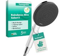 hansgrohe Raindance Alive Select S doccetta, 3 tipi di getto, 24512000, Raindance Alive Select S cromo [Rubinetteria Bagno > Doccette]