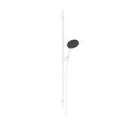 hansgrohe Raindance Alive Select S Set de douche 125 3jet EcoSmart avec barre de douche Unica S Puro 90 cm, 24603700, 24603700, Colorazione: Bianco opaco