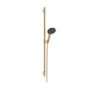hansgrohe Raindance Alive Select S Set de douche 125 3-jet EcoSmart avec barre de douche Unica S PURO 90cm, 24603140, 24603140, Colorazione: Bronzo spazzolato