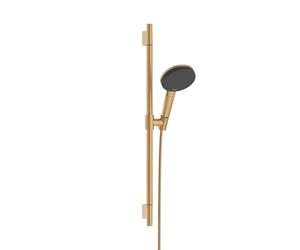 hansgrohe Raindance Alive Select S set doccia con asta saliscendi, 3 tipi di getto, 24602140, Raindance Alive Select S bronzo spazzolato/grafite [Rubinetteria Bagno > Set Doccia]