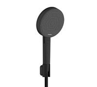 hansgrohe Raindance Alive Select S set doccia con supporto, 3 tipi di getto, 24612670, Raindance Alive Select S nero opaco [Rubinetteria Bagno > Set Doccia]