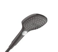 hansgrohe Raindance Select E Doccetta 120 3 getti, cromo nero satinato, 26520340