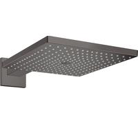 hansgrohe Raindance E Douche de tête 300, 1jet EcoSmart, avec bras de douche, 26239340, 26239340, Colorazione: Cromo nero spazzolato