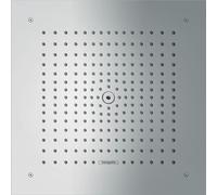 hansgrohe Raindance E Douche de tête, carrée 400x400mm, 1jet EcoSmart, intégrée au plafond, 26253000, 26253000, Colorazione: cromo