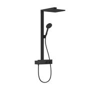 hansgrohe Raindance E Showerpipe 300, 1jet, avec ShowerTablet 350, 27361670, 27361670, Colorazione: nero opaco
