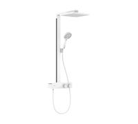 hansgrohe Raindance E Showerpipe 300, 1jet EcoSmart, avec ShowerTablet 350, 27362700, 27362700, Colorazione: Bianco opaco