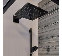 hansgrohe Raindance E soffione doccia, 1 tipo di getto, 26238670, Raindance E nero opaco [Rubinetteria Bagno > Soffioni Doccia]