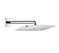Hansgrohe Raindance New - Doccia a pioggia E 360 Air a getto singolo, braccio doccia 390 mm, cromata 27376000