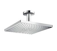 hansgrohe Raindance E Soffione doccia 300 1 getto con connessione soffitto, cromo, 26250000