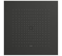 Hansgrohe Raindance E soffione doccia 40x40 cm quadrata nero 26253340