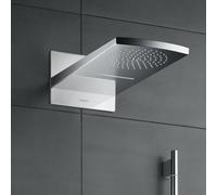 hansgrohe Raindance Rainfall Soffione doccia 180 2 getti, cromo, 28433000