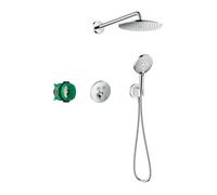 Hansgrohe Raindance S Brausesystem 240 1jet PowderRain mit ShowerSelect S Chrom 27951000 - Sistema doccia cromato