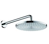 hansgrohe Raindance S douche de tête 300 1 jet avec bras de douche 460 mm, chromé, 27492000, 27492000