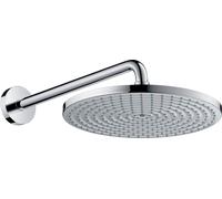 hansgrohe Raindance S Douche de tête 300 1jet avec bras de douche 390 mm EcoSmart 9 l/min, chrome, 26601000, 26601000