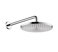 Hansgrohe Raindance - Doccia a pioggia S 300 Air a getto singolo, braccio di erogazione 450 mm, cromata 27492000