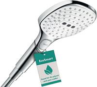 Hansgrohe Raindance Select E - Doccetta a mano 120, 3 getti, EcoSmart 9 l/min, bianca/cromata 26521400