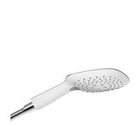Hansgrohe Raindance Select E - Doccetta a mano 150, 3 getti, EcoSmart 9 l/min, bianca/cromata 26551400