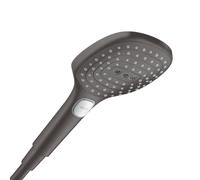 hansgrohe Raindance Select E doccetta, 3 tipi di getto, 28728340, Raindance Select E nero cromato spazzolato [Rubinetteria Bagno > Doccette / Supporti]