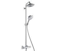 Hansgrohe Raindance S - Set doccia Showerpipe 240 con termostato, EcoSmart 9 l/min, cromato 27116000