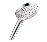Hansgrohe Raindance Select S - Doccetta a mano 120, 3 getti, bianca/cromata 26530400