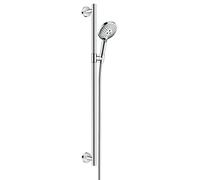 hansgrohe Raindance Select S Set doccia 120 3 getti con asta doccia 90 cm, cromo, 26322000