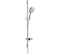 hansgrohe Raindance Select S Set doccia 120 3 getti con asta doccia 90 cm e portasapone, cromo, 26631000