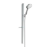 hansgrohe Raindance Select S set doccia con asta saliscendi e mensola, 3 tipi di getto, 27649000, Raindance Select S cromo [Rubinetteria Bagno > Set Doccia]
