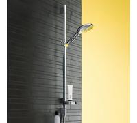 hansgrohe Raindance Select S set doccia con asta saliscendi e mensola, 3 tipi di getto, 27803000, Raindance Select S cromo [Rubinetteria Bagno > Set Doccia]