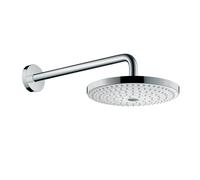 hansgrohe Raindance Select S soffione doccia, 2 tipi di getto, 26466400, Raindance Select S bianco/cromo [Rubinetteria Bagno > Soffioni Doccia]