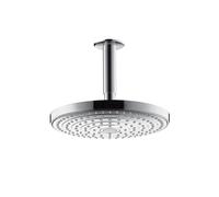 Hansgrohe Raindance Select S - Soffione doccia 240, 2 getti, EcoSmart 9 l/min, braccio doccia 100 mm, cromato 26469000