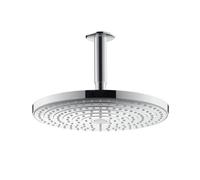 Hansgrohe Raindance Select S - Soffione doccia 300, 2 getti, braccio doccia 100 mm, cromato 27337000