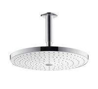 hansgrohe Raindance Select S soffione doccia, 2 tipi di getto, 27337400, Raindance Select S bianco/cromo [Rubinetteria Bagno > Soffioni Doccia]