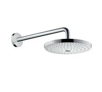 Soffione doccia Hansgrohe Raindance Select S240 2 getti con braccio doccia 390 mm, 26466, Colorazione: Cromo / Bianco - 26466400