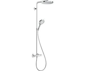 Hansgrohe Raindance set doccia a parete con termostato con soffione cromo 27633000