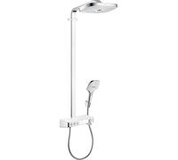 Hansgrohe Raindance set doccia a parete con termostato cromo-bianco 27127400