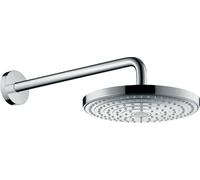 hansgrohe Raindance Select S240 Douchette 2 jets EcoSmart avec bras de douche 390 mm, 26470000, 26470000, Colorazione: cromo