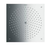 Hansgrohe Raindance soffione doccia 26x26 cm quadrata cromo 26481000