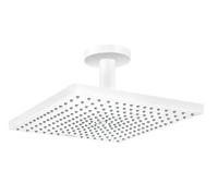 Hansgrohe Raindance soffione doccia con braccio 30x30 cm quadrata bianco 26250700