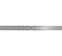 hansgrohe RainDrain Allround - set completo di canalina doccia (incl. set di installazione), canale di scarico 900 mm, installazione standard/piatta, acciaio inox spazzolato