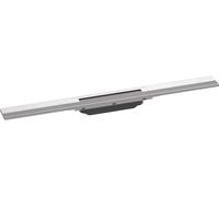 hansgrohe RainDrain Flex Set de finition Caniveau de douche 700mm courbé, 56043800, 56043800, Colorazione: acciaio inossidabile spazzolato