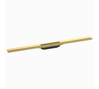 hansgrohe RainDrain Flex Set de finition Caniveau de douche 900mm recoupable, 56045990, 56045990, Colorazione: Ottica in oro lucido