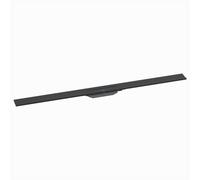 hansgrohe RainDrain Flex Set de finition Caniveau de douche 1200mm courbé pour montage mural, 56054670, 56054670, Colorazione: Nero opaco