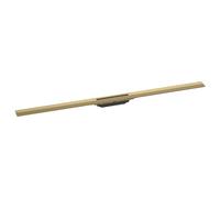 hansgrohe RainDrain Flex Set de finition Caniveau de douche 1200mm courbé, 56047140, 56047140, Colorazione: Bronzo spazzolato