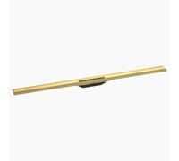 hansgrohe RainDrain Flex Set de finition Caniveau de douche 1200mm courbé pour montage mural, 56054990, 56054990, Colorazione: Ottica in oro lucido